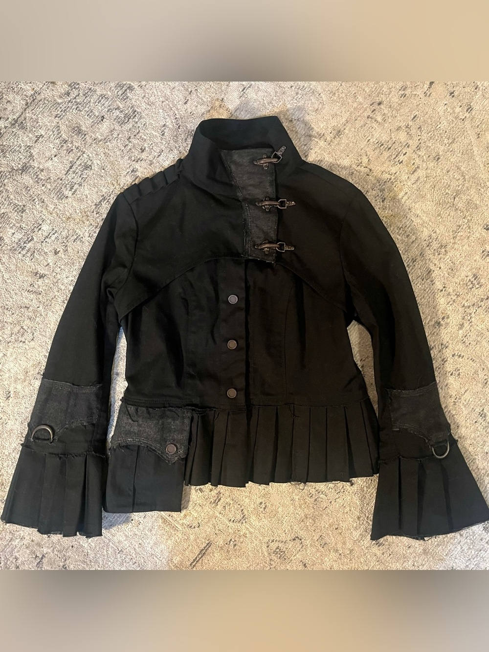 Lip Service black coat with hardware